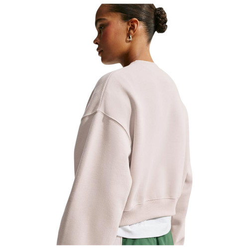 Nike Γυναικείο φούτερ Studio Fleece Medium Weight Oversized Cropped Crew